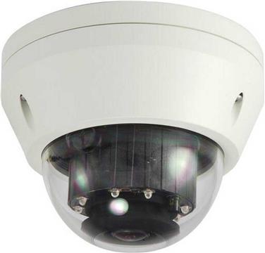 3MP, IP, 2048 x 1536px, 30 fps, 1~1/100000 sec, 1/2.8", Fast Ethernet, PoE 802.3af, IR LEDs