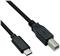Roline USB2.0 Kabel TIP C, C - B, M/M, 3m, crni