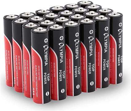 Olympia Alkaline Batterien AAA 24er Pack