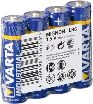 Varta Batterie INDUSTRIAL PRO Mignon AA LR6 (4x in Folie)