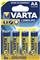 Varta Batterie LONGLIFE AA Mignon NEU 4St.