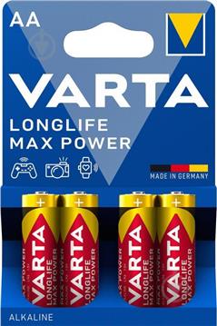 Varta Batterie LONGLIFE Max Power AA Mignon NEU 4St.