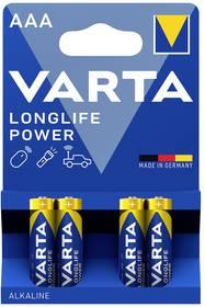 Varta Batterie LONGLIFE Max Power AAA Micro NEU 4St.