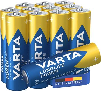 Varta Batterie LONGLIFE Power (High Energy) AA Mignon 12St.