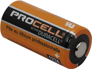 Duracell Batterie Procell - CR123A Lithium 10er Karton