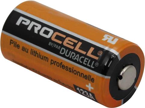 Duracell Batterie Procell - CR123A Lithium 10er Karton