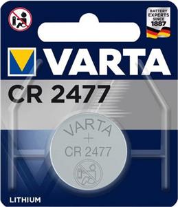 Varta Batterie Knopfzelle CR2477 3V 650mAh Lithium 1St.
