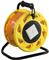 CAT.7A 1200 MHz LAN Cable on Spool with Cat.6A Keystone Jack and Face Plate, 90m, orange