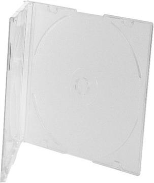 MediaRange CD-Leerhülle schmal für 2 Dics 5.2mm transpa. 10x