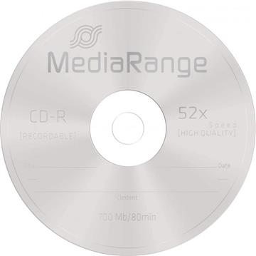 MediaRange CD-R 700MB|80min 52x speed, Cake 25