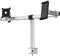 DURABLE monitor mount PRO 1Mon. 1Tablet table clamp silver.