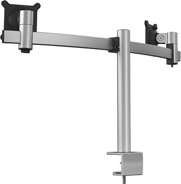 DURABLE monitor holder PRO 2 mon. table clamp silver