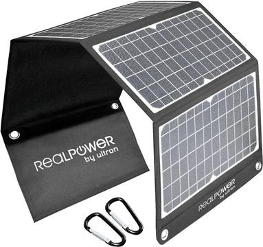 RealPower Solarpanel SP-30E 30 Watt 4 Panel Faltbar