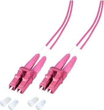 EFB Duplex Jumper LC-LC 50/125,OM4,LSZH,violett,2.0mm,2m