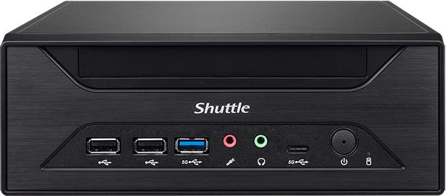 Shuttle Barebone slim XH610 SO-DDR4 black