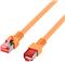 EFB CAT6a ORANGE 0,15m Patchkabel S/FTP PIMF