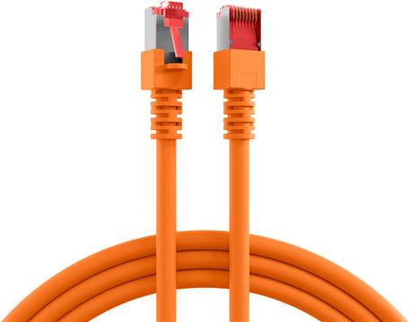 EFB CAT6a ORANGE 10m Patchkabel S/FTP PIMF