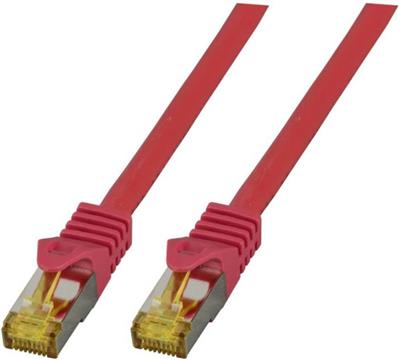 EFB CAT6a ROT 1,5m Patchkabel S/FTP PIMF