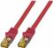 EFB CAT6a ROT 1m Patchkabel S/FTP PIMF