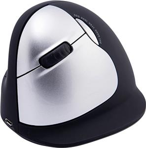 R-Go mouse HE ergonomic left Bluetooth large black/silver