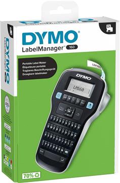 DYMO LabelManager 160 6/9/12 mm D1 tapes Qwerty