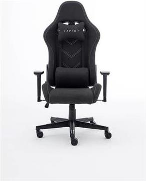 Raptor Gaming Stuhl GS-100 soft fabric schwarz