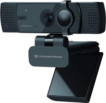 CONCEPTRONIC Webcam AMDIS 4K Ultra-HD AF-Webcam+2 Microph.sw