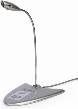 gembird USB 2.0-Tischmikrofon mit integrierter Soundkarte
