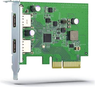 QNAP QXG-10G2U3A USB3.2 Gen2 Dualport PCIe expansion card