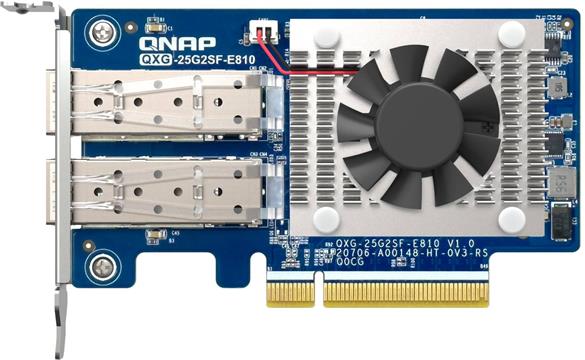 QNAP QXG-25G2SF-E810 Netzwerkadapter PCIe 25GBE SFP28