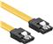 SATA, 6Gbps, down/straight, 0.7m, Yellow