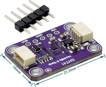 Temperature and Humidity sensor SHT41