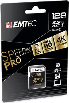 SDXC 128GB Class10 Speedin