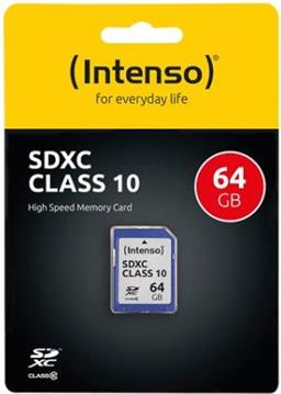 SDXC 64GB Class 10, 20/12 MB/s