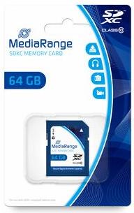 SDXC Memory Card 64GB Class 10