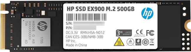 HP SSD 1TB M.2 PCI-e NVMe EX900 retail