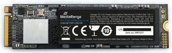 MediaRange Intern.M.2 SSD 2280 NVMe PCIe TLC Nand 256 GB