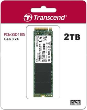 SSD 2TB Transcend M.2 MTE110S (M.2 2280) PCIe Gen3 x4 NVMe