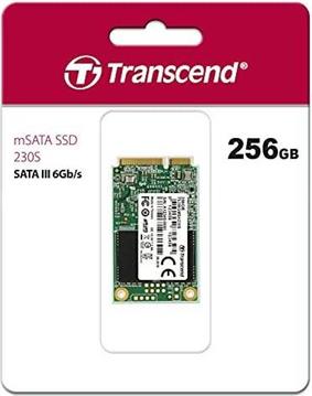 SSD 256GB Transcend MSA230S mSATA 3D NAND, SATA3