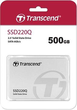 SSD 500GB Transcend 2,5" (6.3cm) SSD220Q, SATA3, QLC