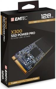 EMTEC SSD 128GB M.2 PCIE X300 NVME M2 2280