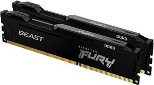 DDR3 16GB PC 1866 CL10 Kingston KIT (2x 8GB) FURY Beast bla Kit