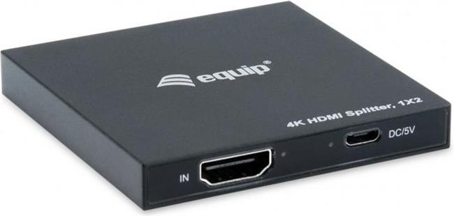 Equip HDMI Splitter 1.4 2 Port Ultra Slim 4K/30Hz black EndlessOS