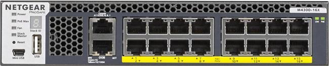 NETGEAR Switch 16x GE XSM4316PA-100NES (10-Gigabit)