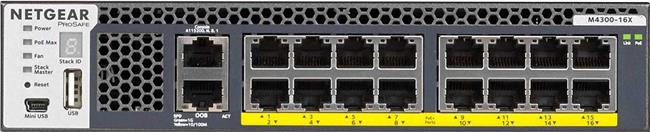 NETGEAR Switch 16x GE XSM4316PB-100NES (10-Gigabit)