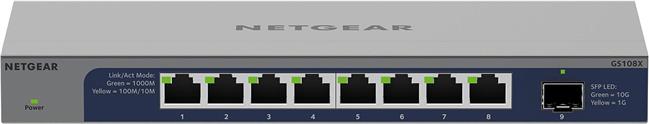 NETGEAR Switch 8x GE GS108X-100EUS unmanaged