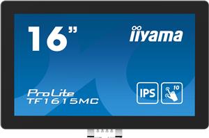 IIYAMA 39.5cm (15,6") TF1615MC-B1 16:9 M-Touch VGA+HDMI+DP retail