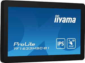 IIYAMA 39.5cm (15,6") TF1633MSC-B1 16:9 Touch HDMI+DP bl retail