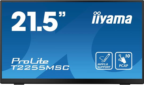 IIYAMA 54.5cm (21,5") T2255MSC-B1 16:9 M-touch HDMI+USB IPS retail