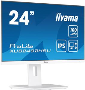 IIYAMA 60,5cm (23,8") XUB2492HSU-W6 16:9 HDMI+DP+USB IPS wh. retail